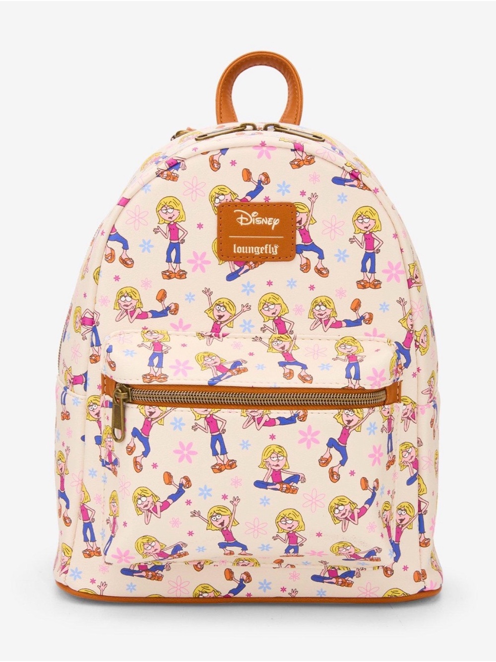 New Loungefly Disney Lizzie McGuire Cartoon Lizzie Mini Backpack
